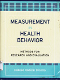 MEASUREMENT IN HEALTH BEHAVIOR