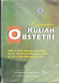 PENGANTAR KULIAH OBSTETRI