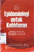 EPIDEMIOLOGI UNTUK KEBIDANAN