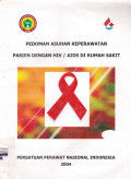 PEDOMAN ASUHAN KEPERAWATAN PASIEN DG HIV/AIDS DI RUMAH SAKIT