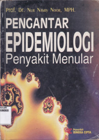 PENGANTAR EPIDEMIOLOGI PENYAKIT MENULAR