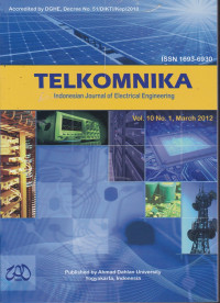 TELKOMNIKA : INDONESIAN JOURNAL ELECTRICAL ENGINEERING (AKREDITASI)