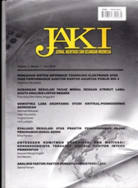 JURNAL AKUNTANSI DAN KEUANGAN INDONESIA (AKREDITASI)