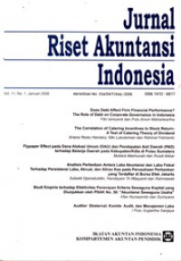 RISET AKUTANSI INDONESIA (AKREDITASI)