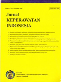 JURNAL KEPERAWATAN INDONESIA