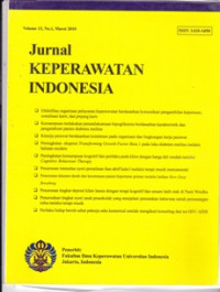 JURNAL KEPERAWATAN INDONESIA