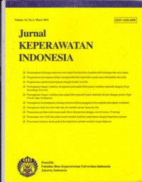 JURNAL KEPERAWATAN INDONESIA