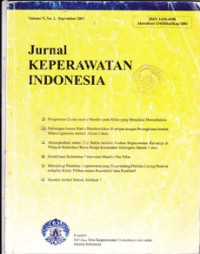 JURNAL KEPERAWATAN INDONESIA