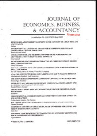 JOURNAL OF ECONOMICS, BUSINESS & ACCOUNTANCY VENTURA (AKREDITASI)