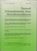 JURNAL MANAJEMEN DAN KEWIRAUSAHAAN