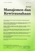 JURNAL MANAJEMEN DAN KEWIRAUSAHAAN