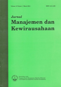 JURNAL MANAJEMEN DAN KEWIRAUSAHAAN