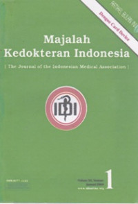 JOURNAL OF INDONESIAN MEDICAL ASSOCIATION: MAJALAH KEDOKTERAN INDONESIA