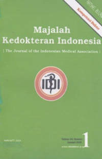 JOURNAL OF INDONESIAN MEDICAL ASSOCIATION: MAJALAH KEDOKTERAN INDONESIA