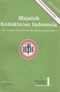 JOURNAL OF INDONESIAN MEDICAL ASSOCIATION: MAJALAH KEDOKTERAN INDONESIA