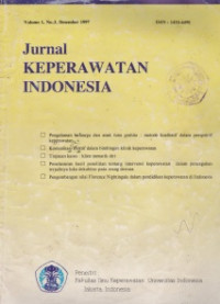 JURNAL KEPERAWATAN INDONESIA