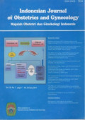 INDONESIAN JOURNAL OF OBSTETRICS AND GYNECOLOGY: MAJALAH OBSTETRI DAN GINEKOLOGI INDONESIA