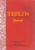 TEFLIN TEACHING AS A FOREIGN LANGUAGE IN INDONESIA JOURNAL