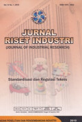 JURNAL RISET INDUSTRI (JURNAL OF INDUSTRIAL RESEARCH)