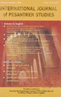 INTERNATIONAL JOURNAL OF PESANTREN STUDIES