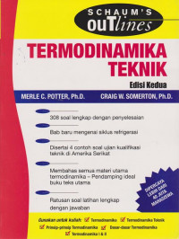 SCHAUM S OUTLINES : TERMODINAMIKA TEKNIK