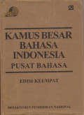 KAMUS BESAR BAHASA INDONESIA PUSAT BAHASA EDISI KEEMPAT