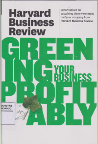 GREENING YOUR BUSINESS PROFITABLY