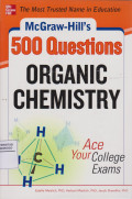 500 QUESTIONS ORGANIC CHEMISTRY