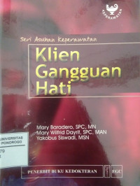 SERI ASUHAN KEPERAWATAN: KLIEN GANGGUAN HATI