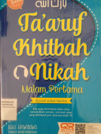 TA'ARUF KHITBAH NIKAH MALAM PERTAMA