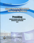 PROSIDING: SEMINAR NASIONAL ILMU KOMPUTER UNIVERSITAS DIPONEGORO