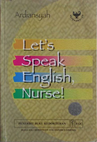 LETS SPEAK ENGLISH NURSE!