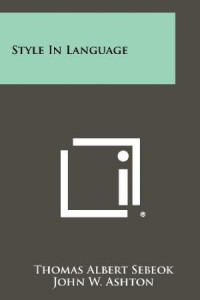 STYLE IN LANGUAGE