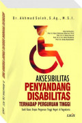 AKSESIBILITAS PENYANDANG DISABILITAS TERHADAP PERGURUAN TINGGI