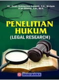 PENELITIAN HUKUM (LEGAL RESEARCH)