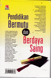 PENDIDIKAN BERMUTU DAN BERDAYA SAING