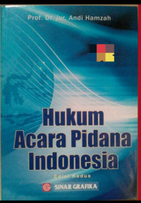 HUKUM ACARA PIDANA INDONESIA EDISI KEDUA