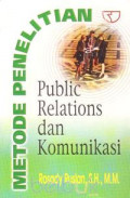 METODE PENELITIAN PUBLIC RELATIONS DAN KOMUNIKASI