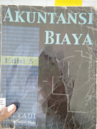 AKUNTANSI BIAYA Ed.5