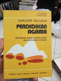 METODIK KHUSUS PENDIDIKAN AGAMA (MKPA)