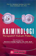 Kriminologi: Perspektif Hukum Pidana