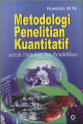 Metodologi Penelitian Kuantitatif Untuk Psikologi dan Pendidikan