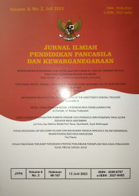 JURNAL ILMIAH PENDIDIKAN PANCASILA DAN KEWARGANEGARAAN