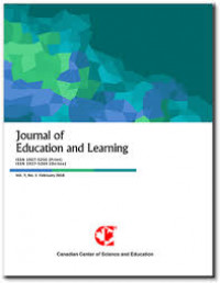 Journal of Education and Learning