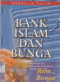 Image of BANK ISLAM DAN BUNGA