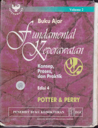 Image of BUKU AJAR FUNDAMENTAL KEPERAWATAN VOLUME 2 Ed.4