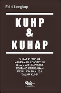 Image of KUHP & KUHAP