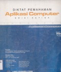 DIKTAT PEMAHAMAN APLIKASI KOMPUTER