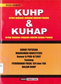 KUHP & KUHAP