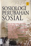SOSIOLOGI PERUBAHAN SOSIAL